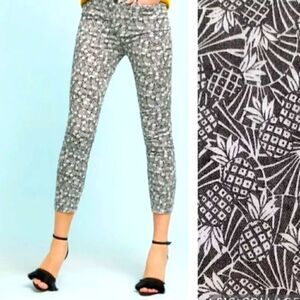Anthropologie Bowery printed pants